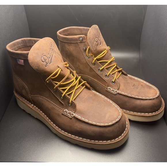 Danner Other - Danner Men's Bull Run Moc Toe 6" Work Boot 15563 - Brown Med Regular Width!
